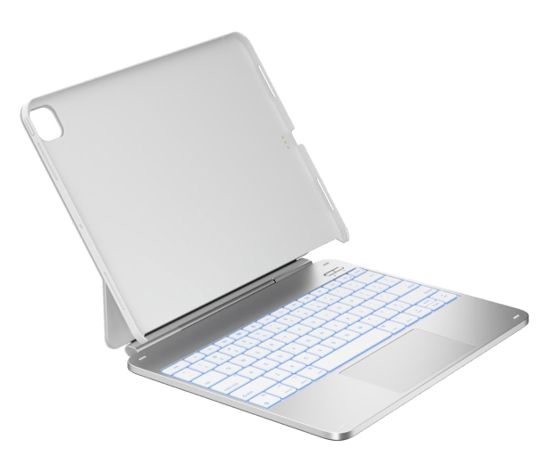 TYPECASE Etui Edge + z klawiaturą do iPad Pro 13" 2024/2025 srebrny - 1485361 - zdjęcie 7
